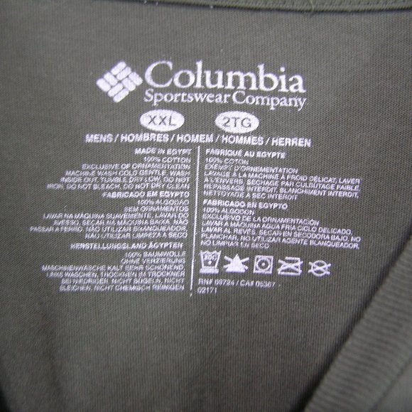 COLUMBIA SIZE XXL PHG WHITE TAIL DEER SHIRT - Picture 9 of 9